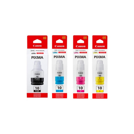 Juego Tinta Canon GI-10 (4 colores)