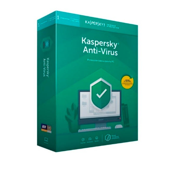 Kaspersky Antivirus - 1 Equipo - 1 año calendario - Licencia Digital
