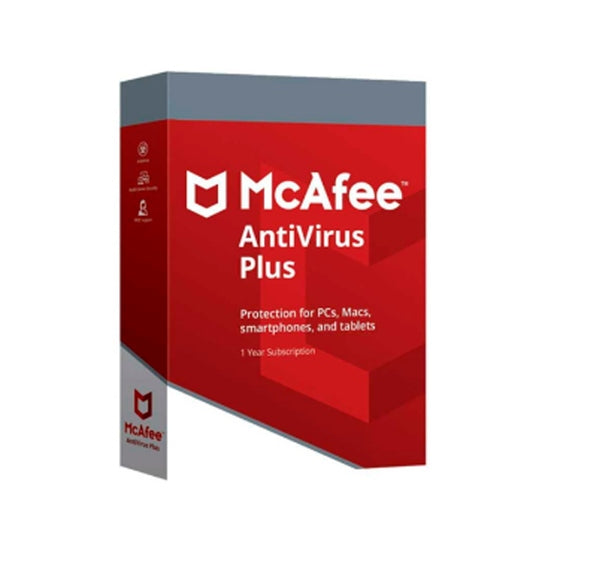 McAfee Antivirus - 1 Equipo - 1 año calendario - Licencia Digital